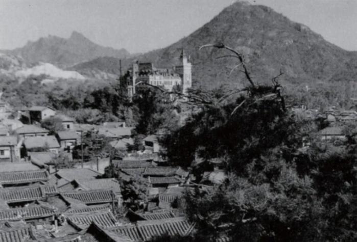 1953년에 촬영한 벽수산장 전경. 출처=서울역사박물관