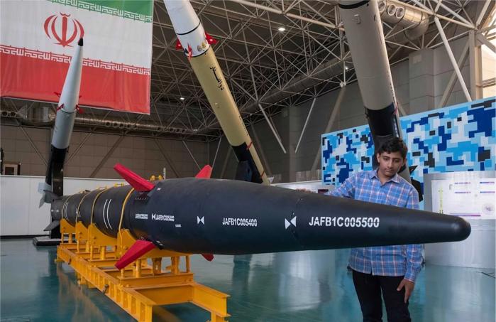 전시된 파타-1 미사일. 사진=armyrecognition