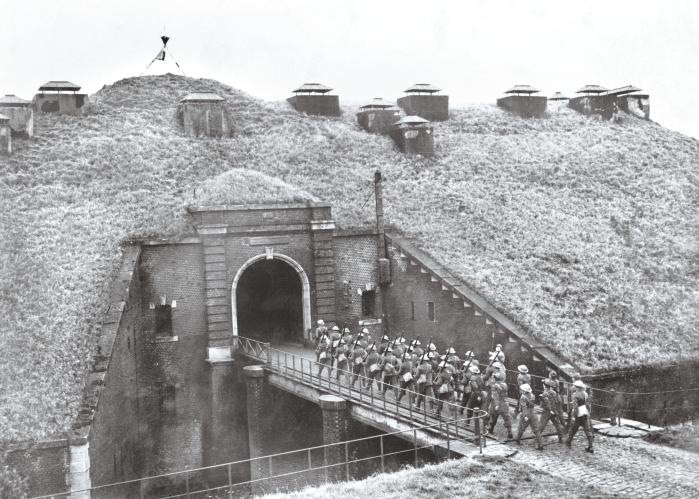2차 세계대전 준비를 위해 프랑스가 구축한 마지노선의 요새.