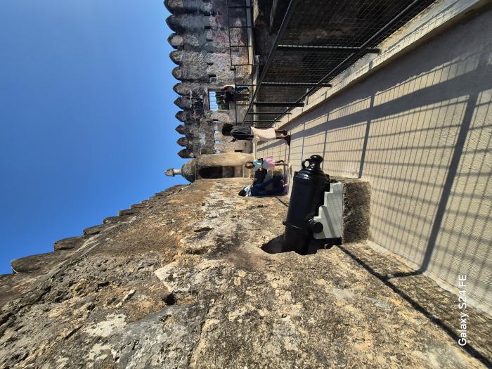 예수 요새 내부의 성루.