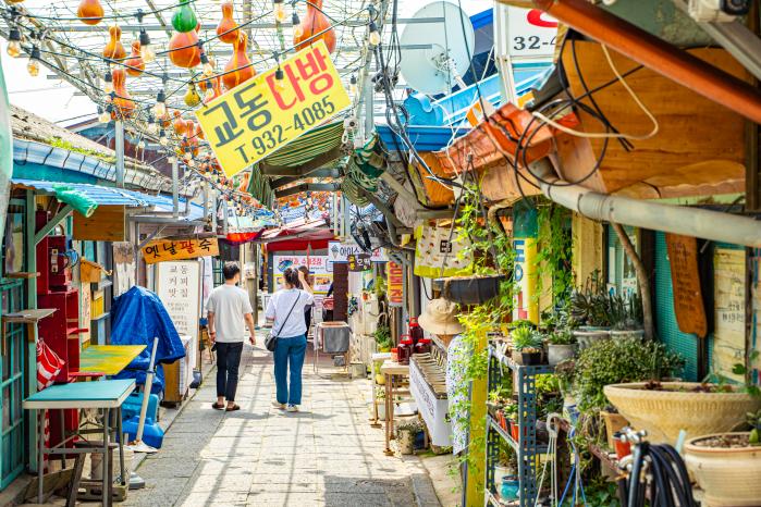 교동도 대룡시장의 풍경. 필자 제공