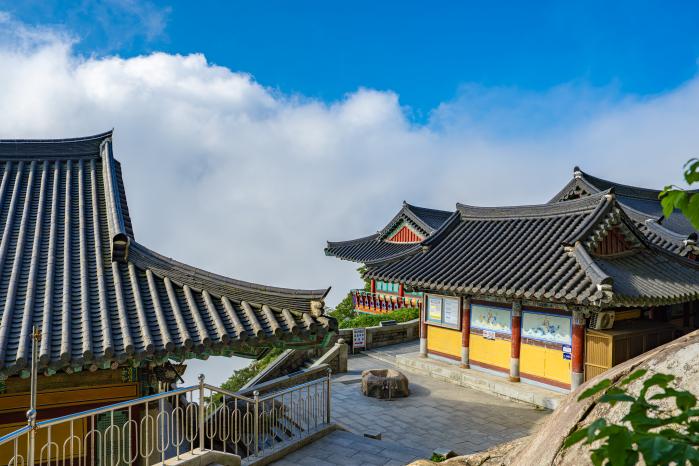 남해 금산 보리암.