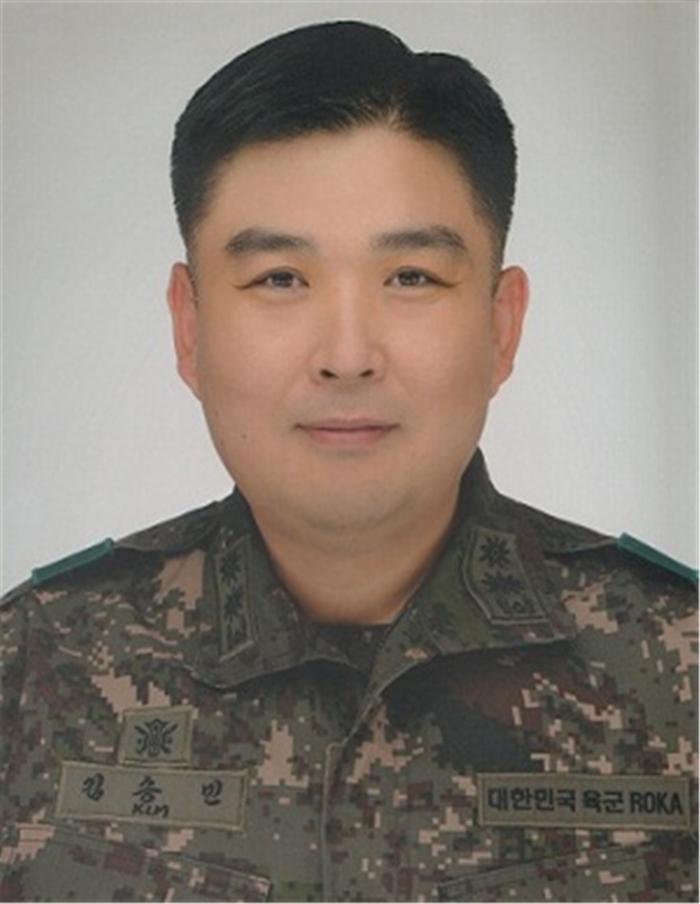 김승민 육군중령 <br>서북도서방위사령부 화력참모처