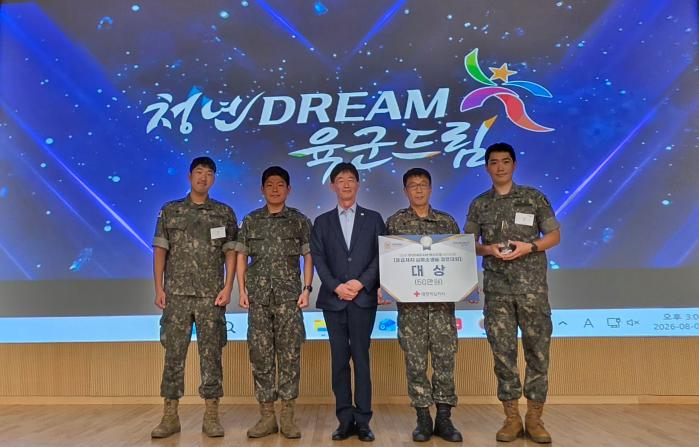 2026년 육군 응급처치 및 심폐소생술 경연대회에서 육군1보병사단 전차대대 장병들이 대상을 받았다. 부대 제공