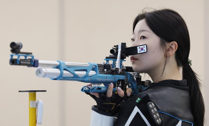 반효진이 10일 충북 진천군 국가대표선수촌에서 아시안게임을 대비해 훈련하고 있다. 연합뉴스